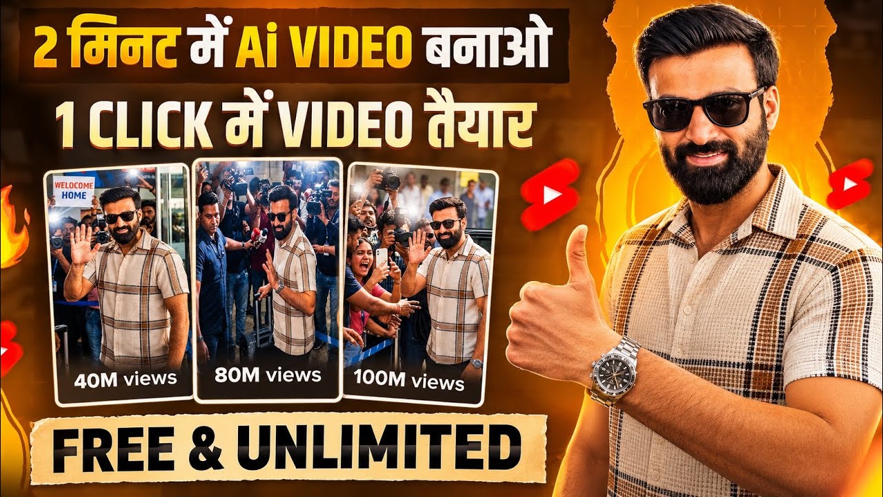 Instagram Reels Viral Trick ⚡ AI Celebrity Video kaise banaye aur Millions Views payein!