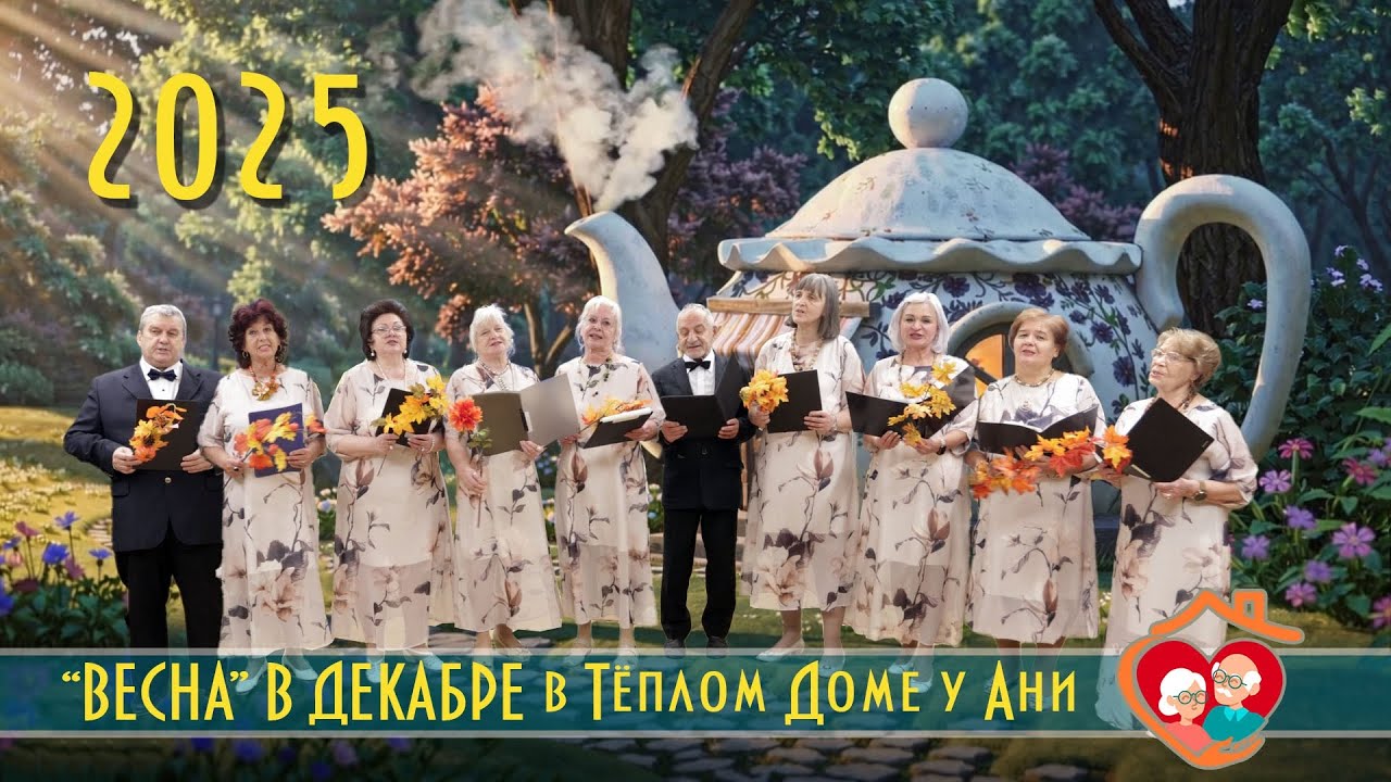 Тёплый Дом у Ани в декабре. Ансамбль «Весна»