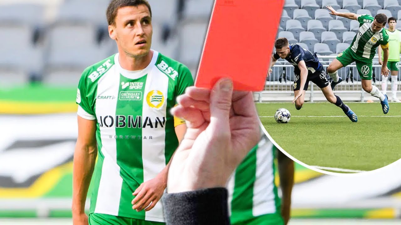 Hammarbys Senaste 13 Röda Kort I Allsvenskan