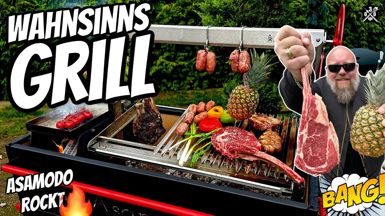 FEUERMASCHINE 🔥 Der BRASA von Asamodo im TEST - 030 BBQ