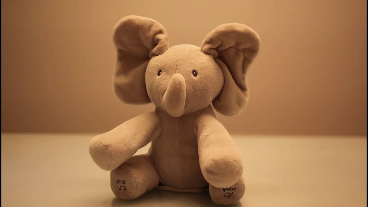 Gund Baby Animated Flappy The Elephant Plush Toy.