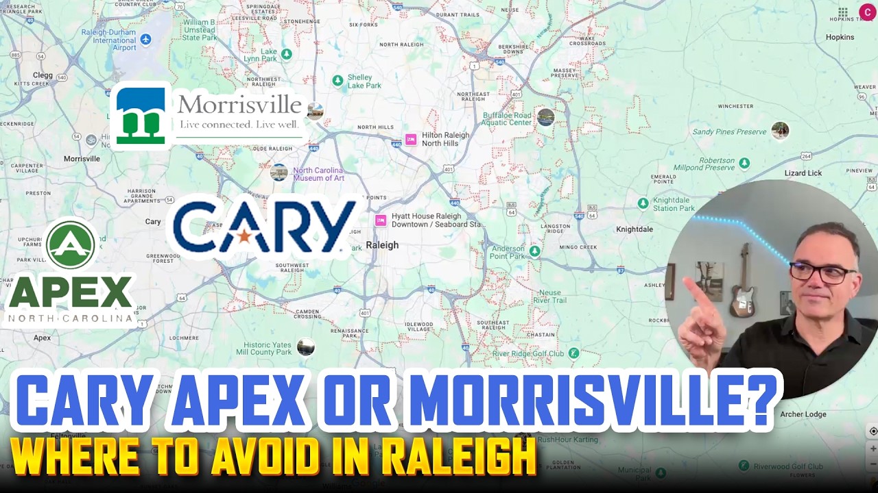 Cary vs. Apex vs. Morrisville, NC | Why You Might Love (or Avoid) Living Here