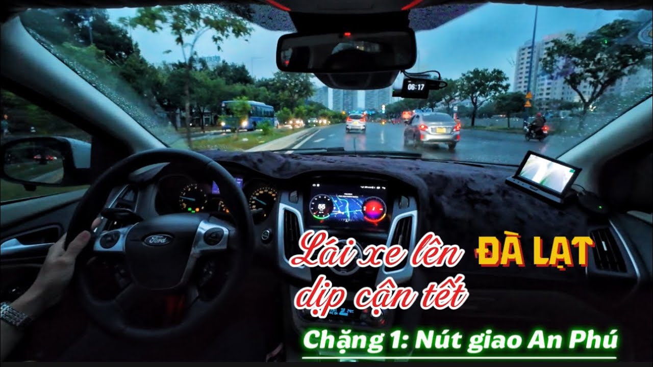 [4K] 🚘 Lái xe du lịch Đà Lạt dịp cận tết nguyên đán 2026 (P1)