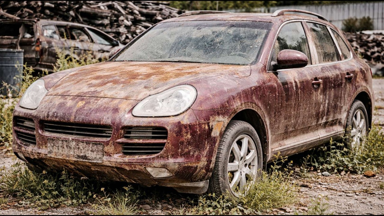 Abandoned Porsche Cayenne Brought Back to Life | Full Restoration