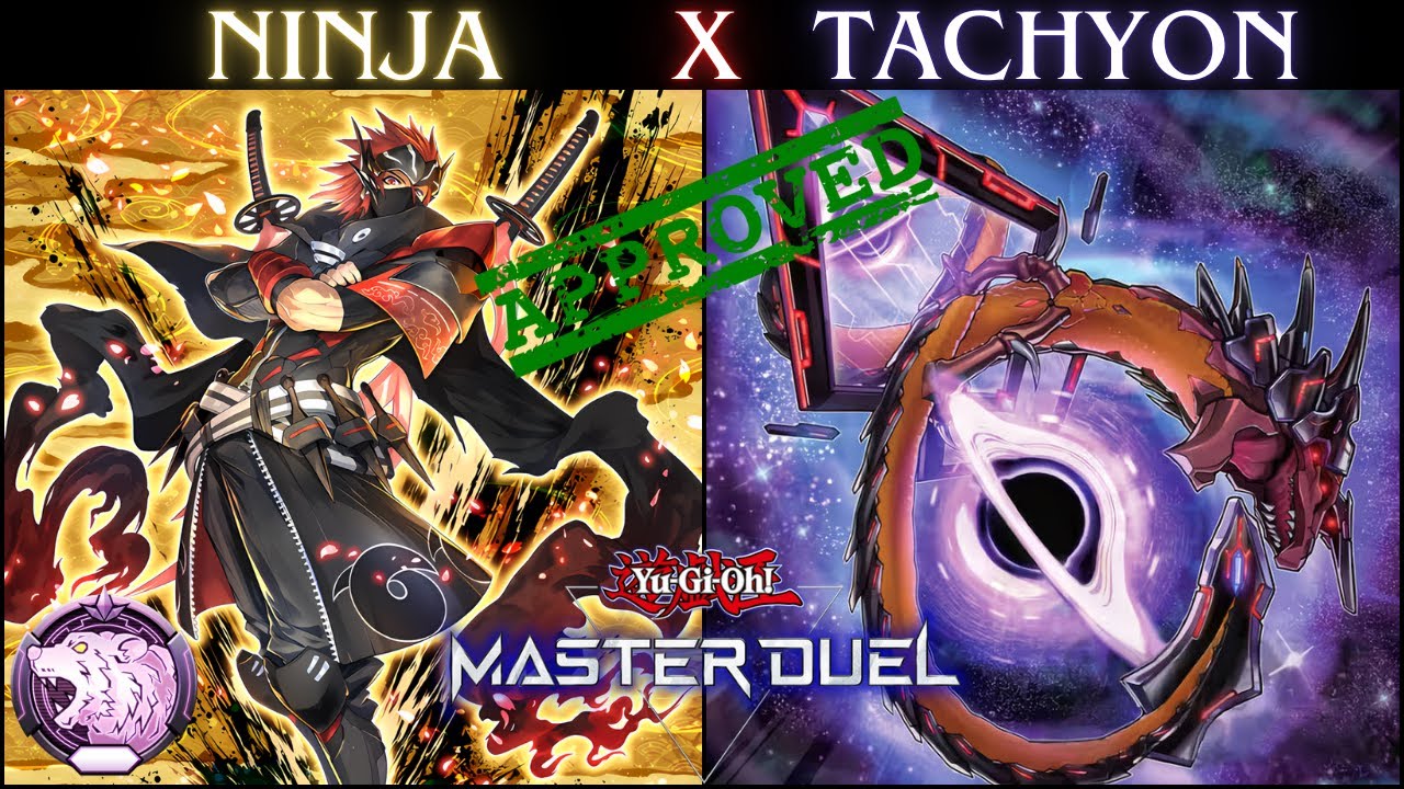 🗡️Best Ninja Deck🗡️? Ninja x Tachyon! Ranked Gameplay & Deck Profile [Yu-Gi-Oh! Master Duel]
