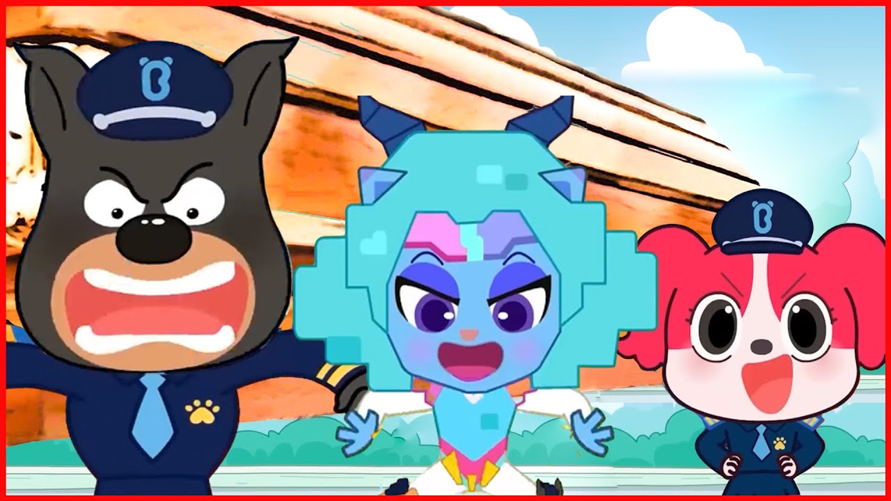Sheriff Labrador Police New Episodes - Hacker Antel's Adventure  - Coffin Dance Meme Song