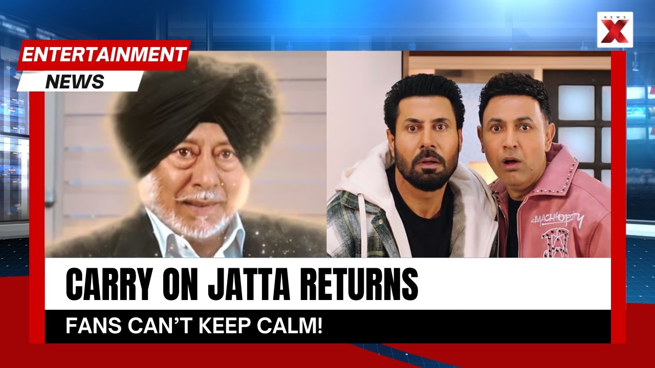 Carry On Jatta 4 Teaser Out — Special Tribute To Jaswinder Bhalla Wins Fans’ Hearts | NewsX