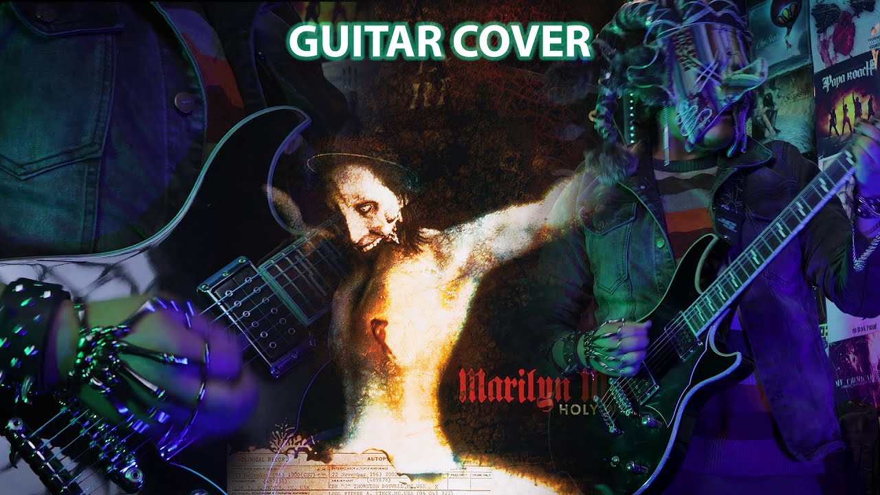 Marilyn Manson - The Fight Song  | Guitar Cover • MIK3 MK •