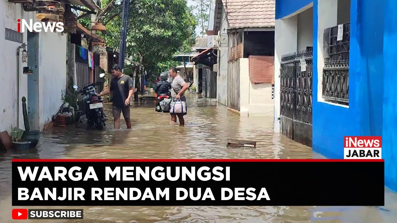Air Mulai Surut, Ratusan Rumah di Cirebon Masih Terendam Banjir | iNews Jabar