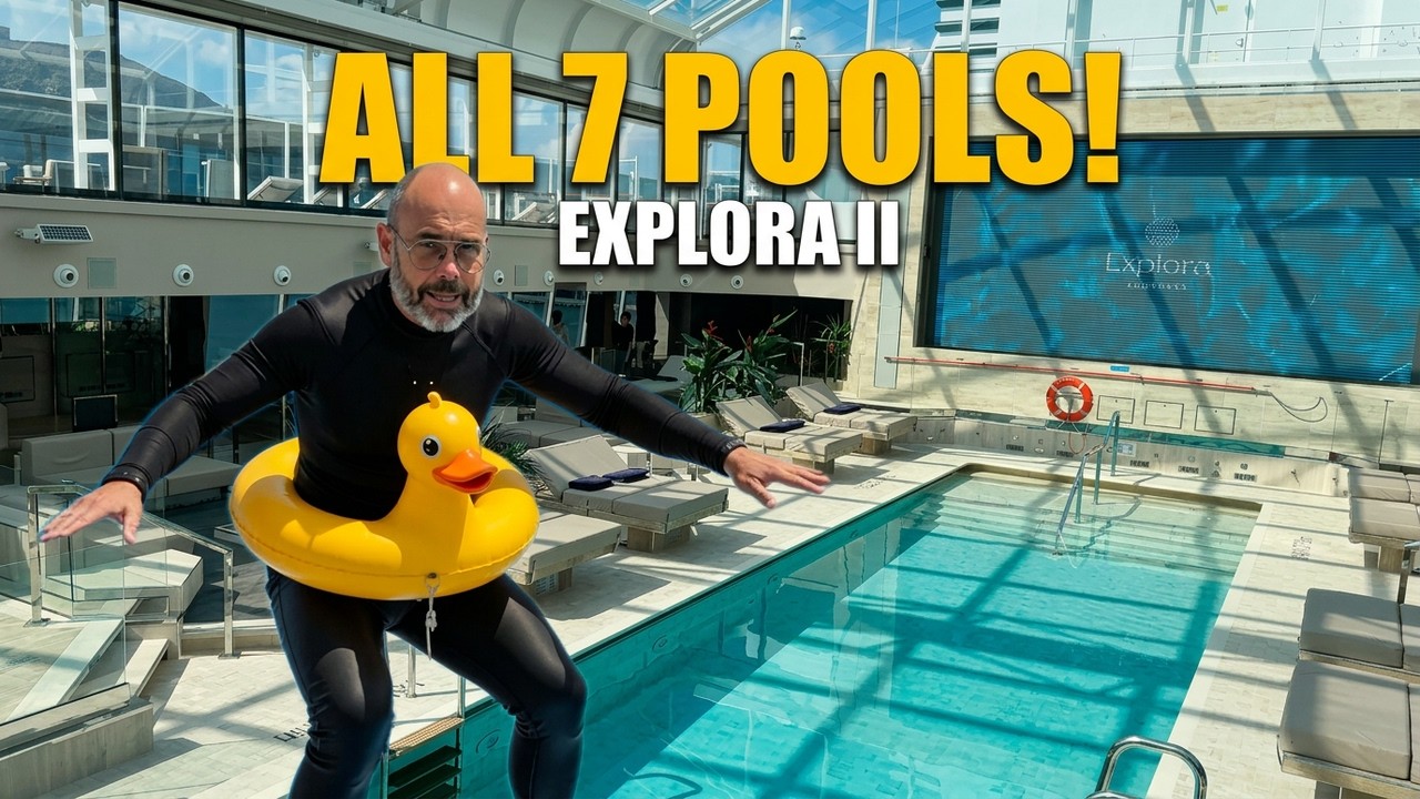 I Tried Every Pool on This Cruise Ship! EXPLORA II