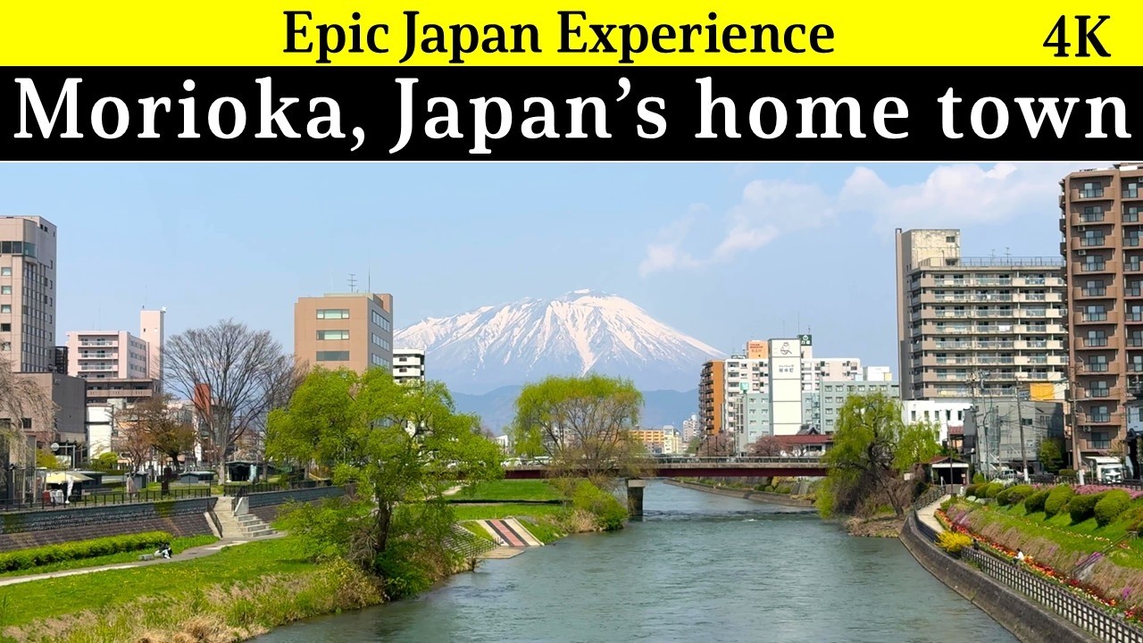 4K Japan Iwate  pref: Morioka, Japan's home town