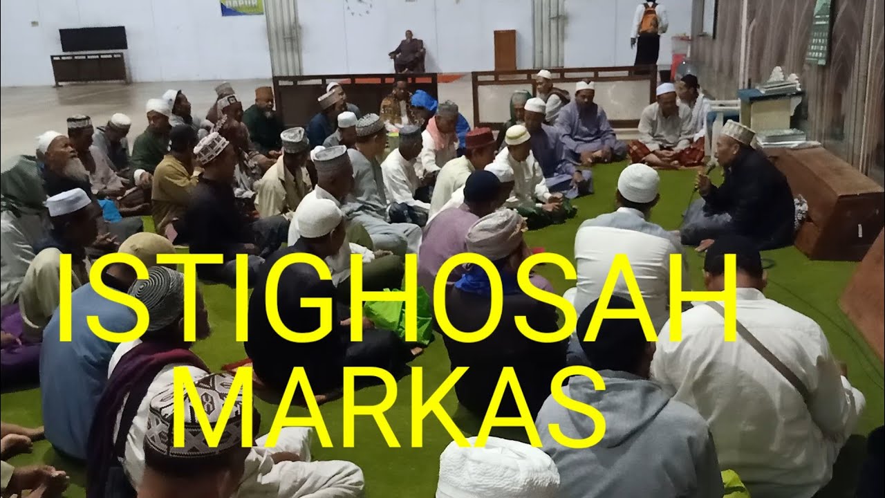 ISTIGHOSAH MARKAS AL MASJID INDOR TEMBORO