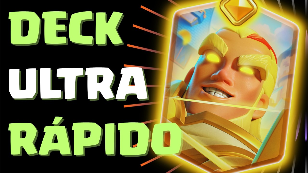ESSE NOVO DECK ULTRA R&Aacute;PIDO DE ARQUEIRO M&Aacute;GICO EST&Aacute; DOMINANDO O META DO JOGO! - Clash Royale