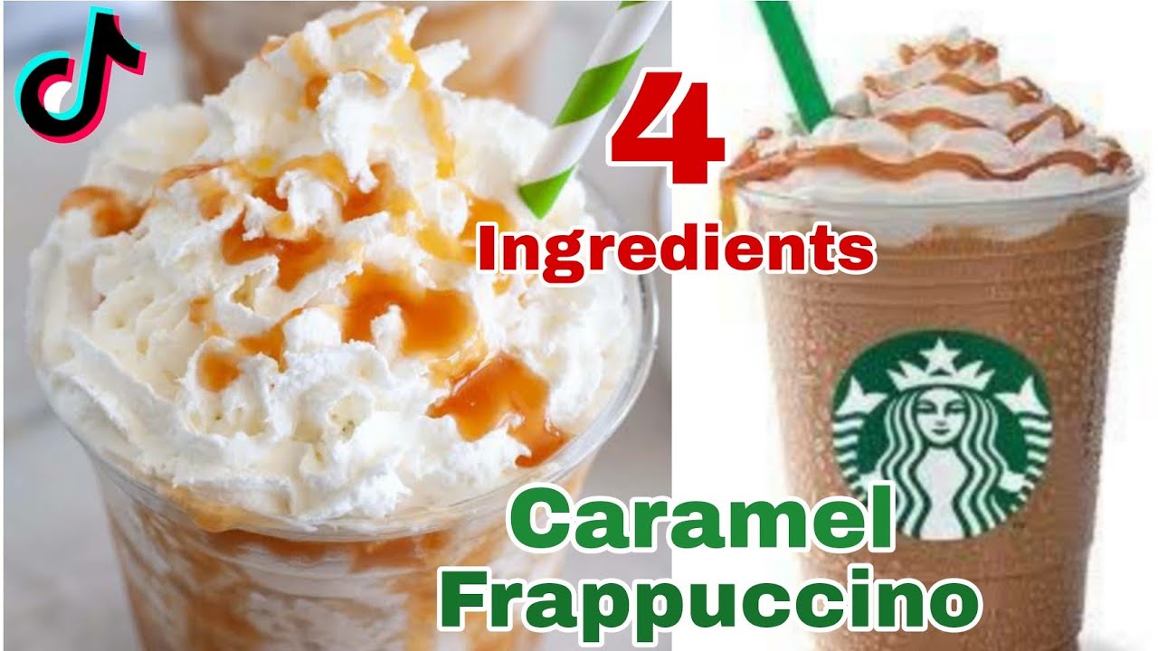 Caramel Frappuccino Recipe | Recreating Tik Tok Caramel Frappuccino | Viral Recipes Tested