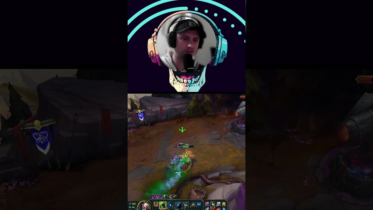 My Singed Does Negative Damage Here