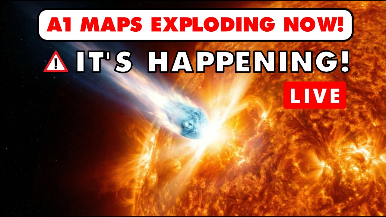 BREAKING! COMET MAPS WITH MASSIVE EXPLOSION IN THE SUN!