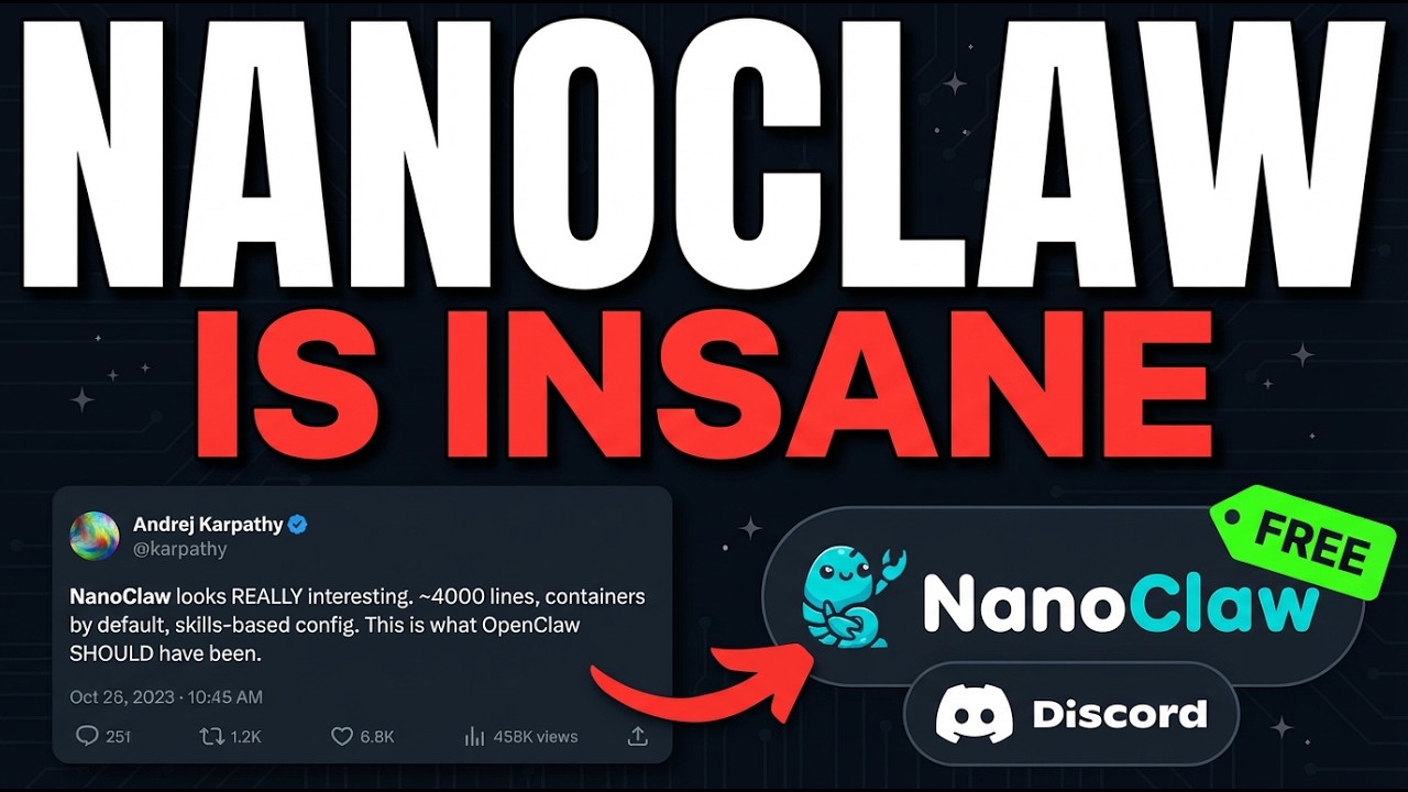 RIP OPENCLAW: NanoClaw + Discord — это АБСОЛЮТНО БЕЗУМНО (Полное руководство по настройке)
