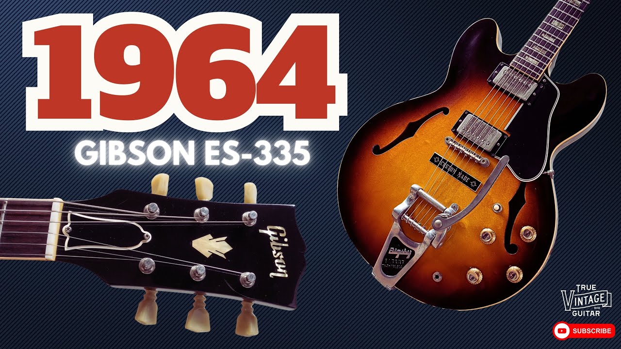 The CLEANEST Vintage Gibson ES-335 I've Ever Had (1964)