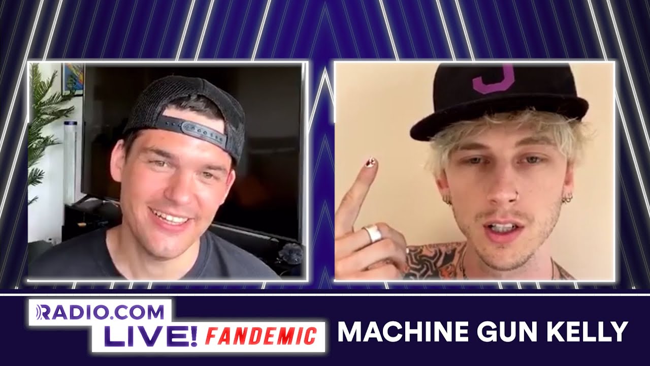 Machine Gun Kelly Gets Real About Megan Fox, Music, and More on FANDEMIC Instagram Live