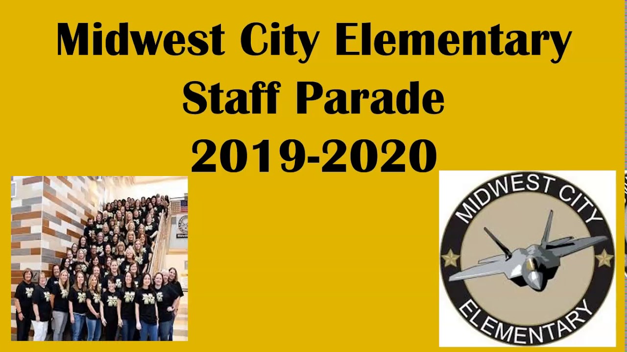 Midwest City Elementary Staff Parade