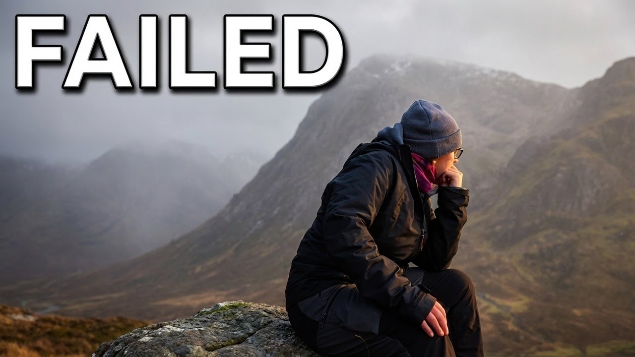 Winter Vanlife Scotland | Not Every Adventure Goes to Plan 