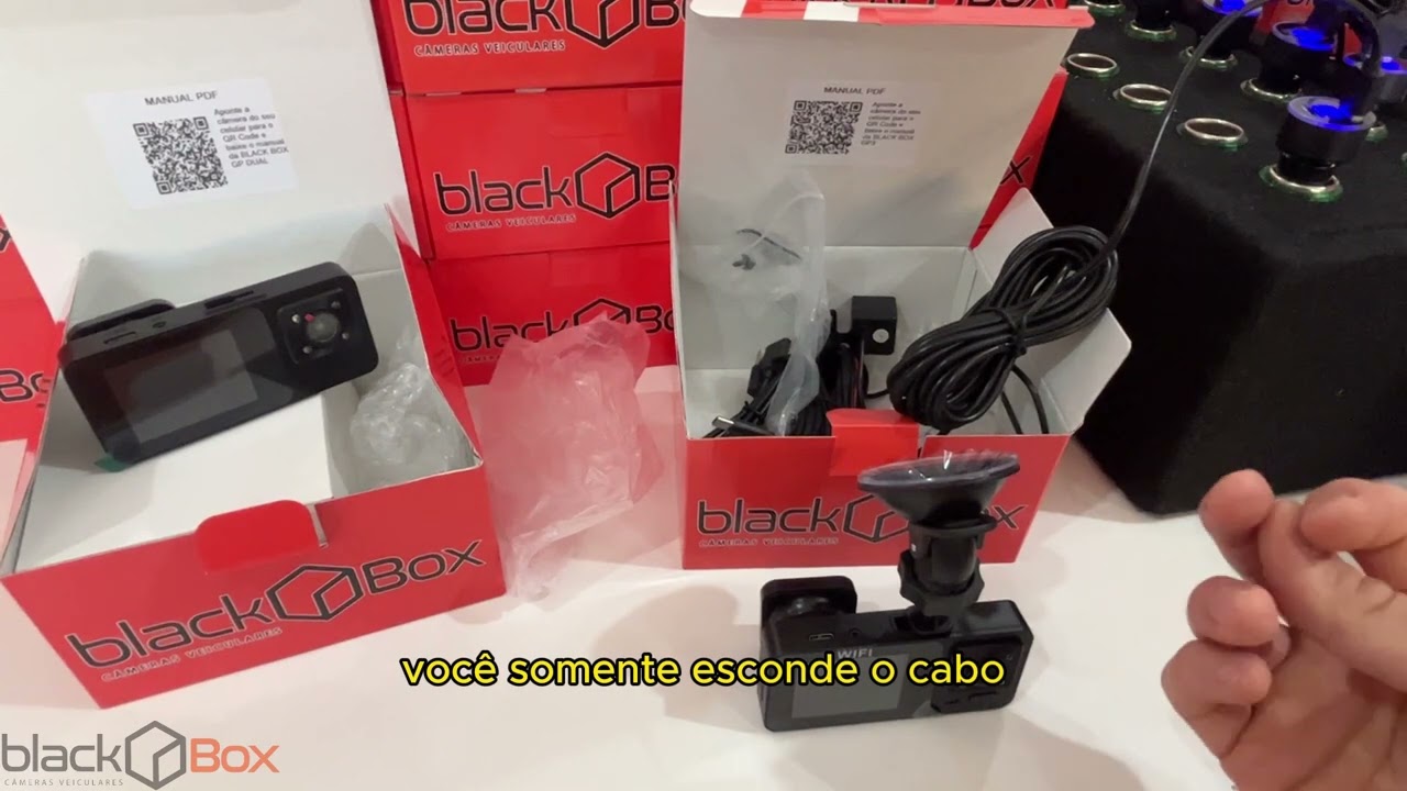 Tutorial Black Box GP Dual e  Black Box GP3 - Câmeras veiculares dupla e tripla com Wi-Fi