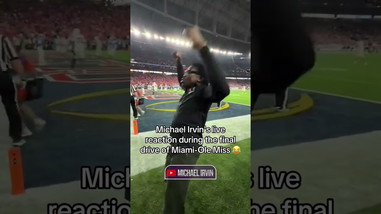 This POV 😮‍💨 (via @michaelirvin88/X)