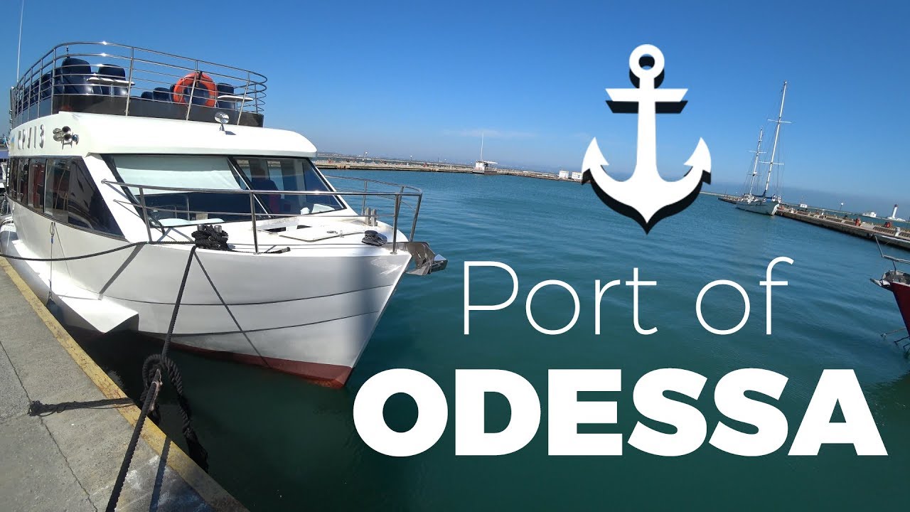 Одесский Порт | Port of Odessa | Relax sea wave | Украина | Ucraine | 4K | 🚤
