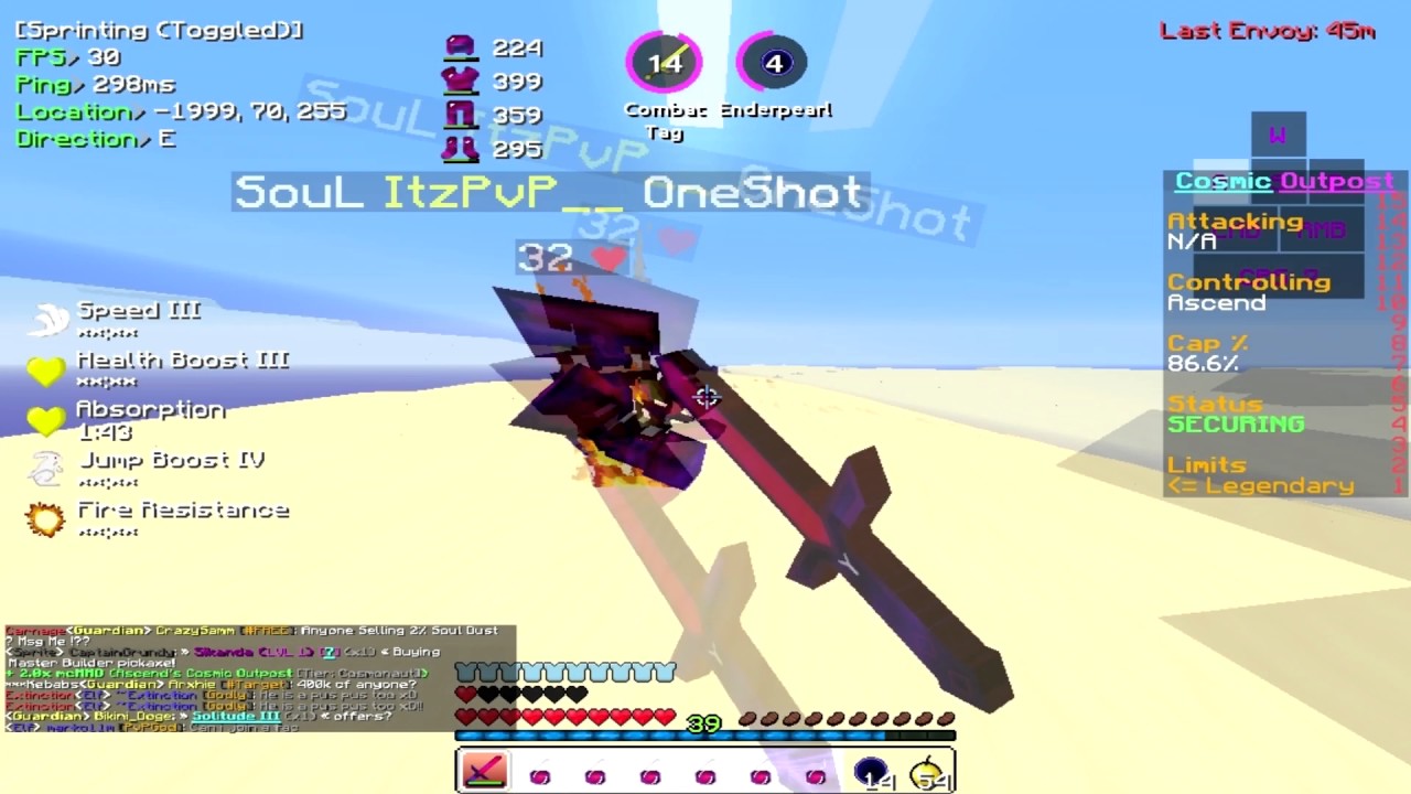TRAPPING MONTAGE #1! / Mine Trick Trap | CosmicPvP Spirit Planet