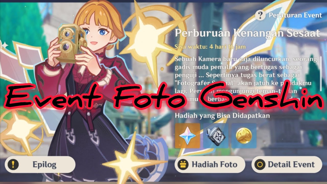 Event Pemburuan Kenangan Sesaat | Genshin Impact 