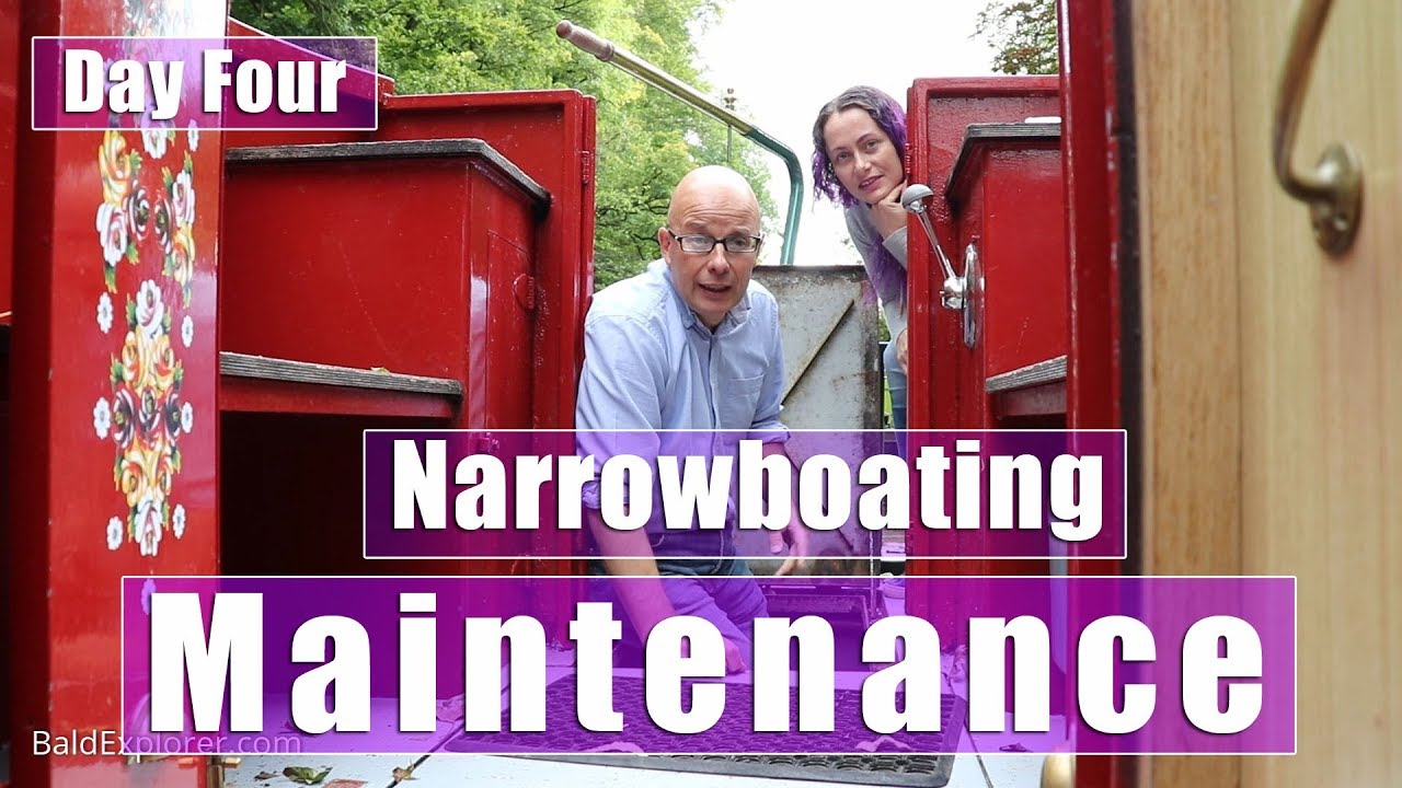 Kennet and Avon Canal - Working on a Narrowboat
