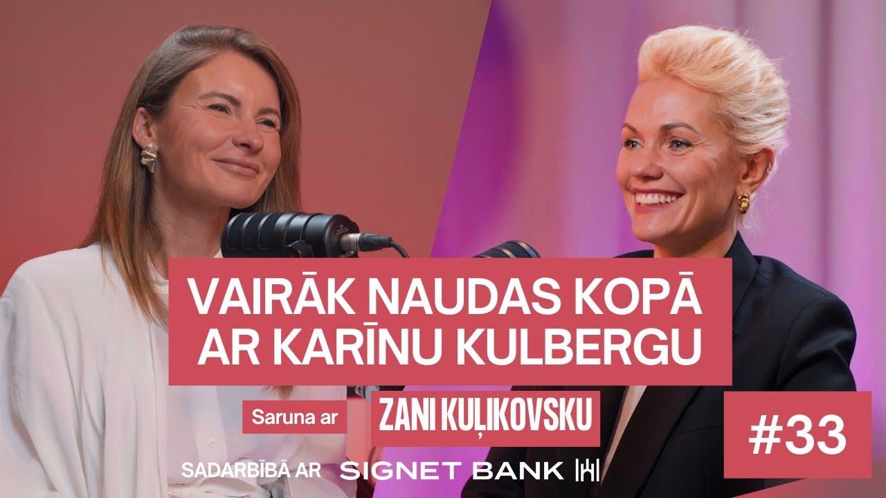 Epizode #33: Nauda kā blakusprodukts aizrautīgai uzņēmējdarbībai ar Zani Kuļikovsku