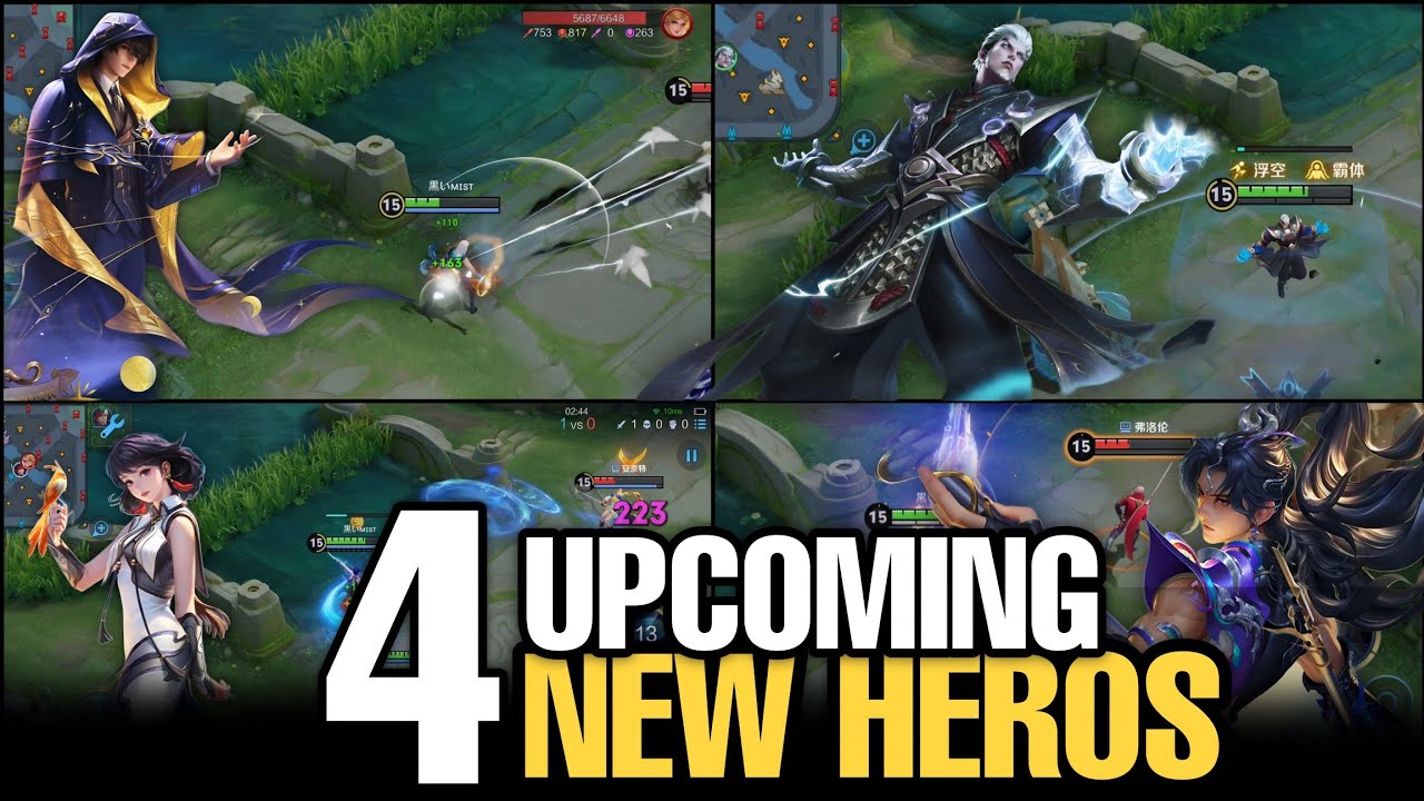 4 UPCOMING RUMOURED HEROS IN GLOBAL | HONOR OF KINGS 