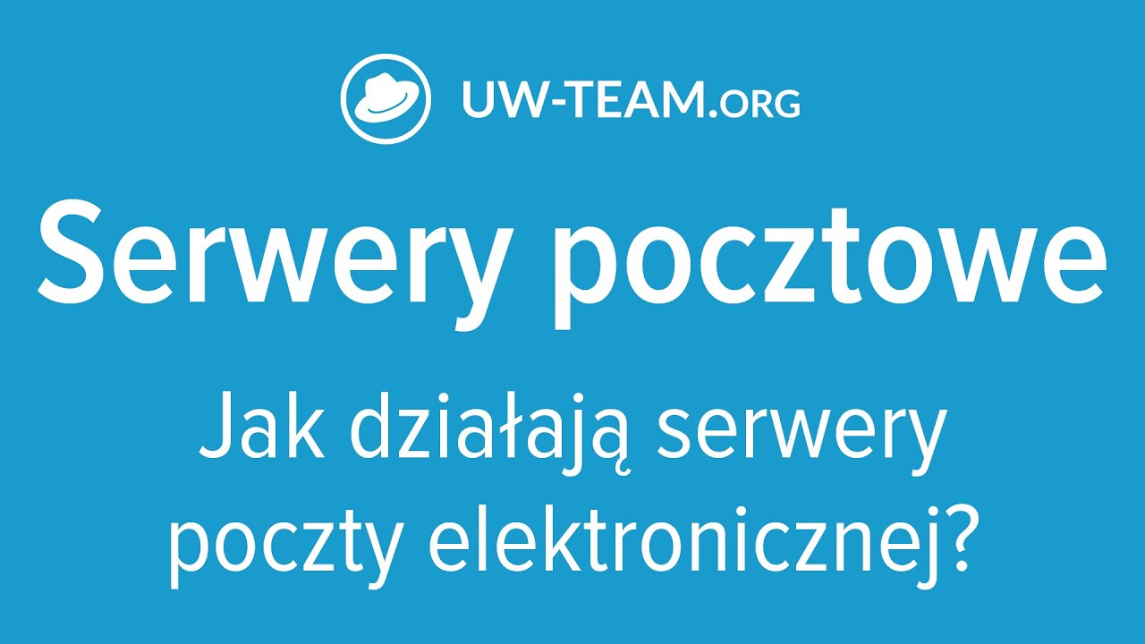 Serwery pocztowe  - Jak działają serwery poczty e-mail? | Teoria Administracji Serwerami