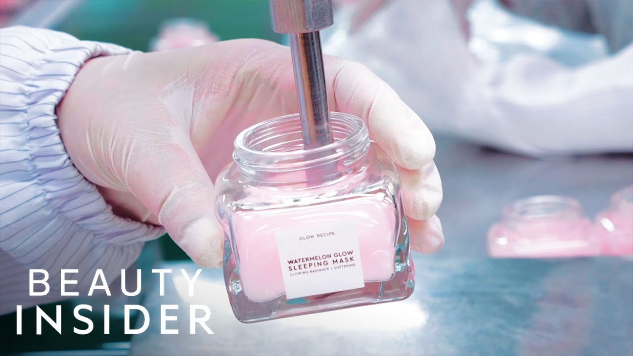 How Glow Recipe's Watermelon Glow Sleeping Mask Is Made