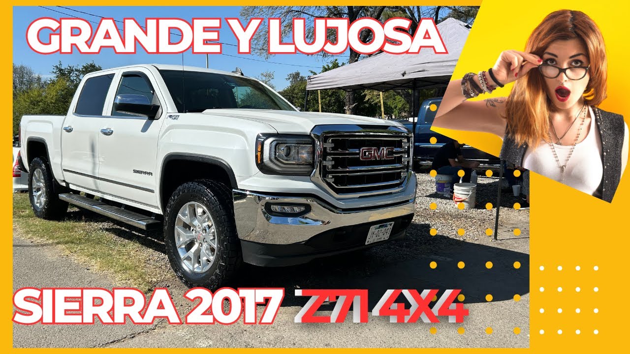 GMC SIERRA 2017 DE LUJO VENTA AUTO TIANGUIS GUADALAJARA CHULETON DE PICKUP