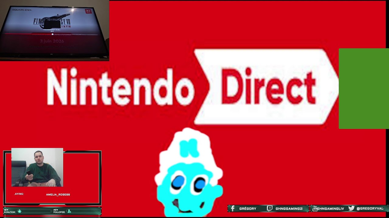 reacts nintendo direct partners showcase du 05/02/26