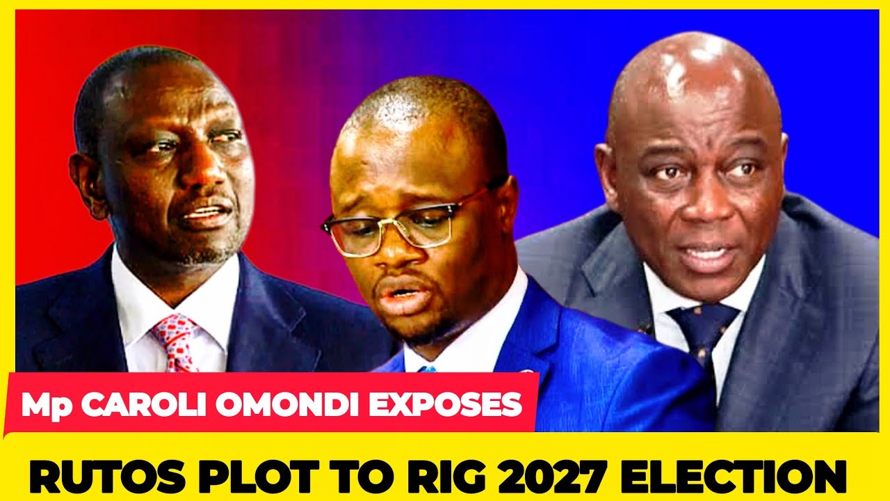 DRAMA: As Mp Caroli Omondi Leaks Rutos Plot To Rig 2017 Elections After Judge Bahati Mwamuye Removal