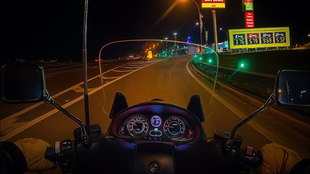 COMO VIAJAR A NOITE DE DAFRA MAXSYM 400i