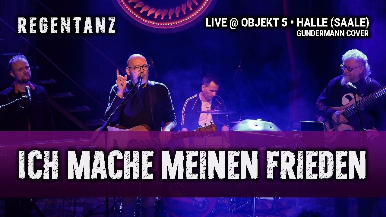 REGENTANZ – Ich mache meinen Frieden (Gerhard Gundermann Cover | Live @ Objekt 5)