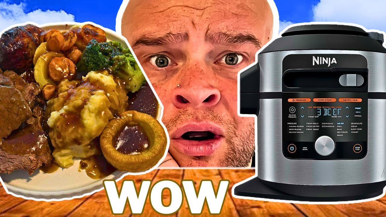We cook a BEEF joint in our Ninja Foodi 15 in 1 on Steam Roast