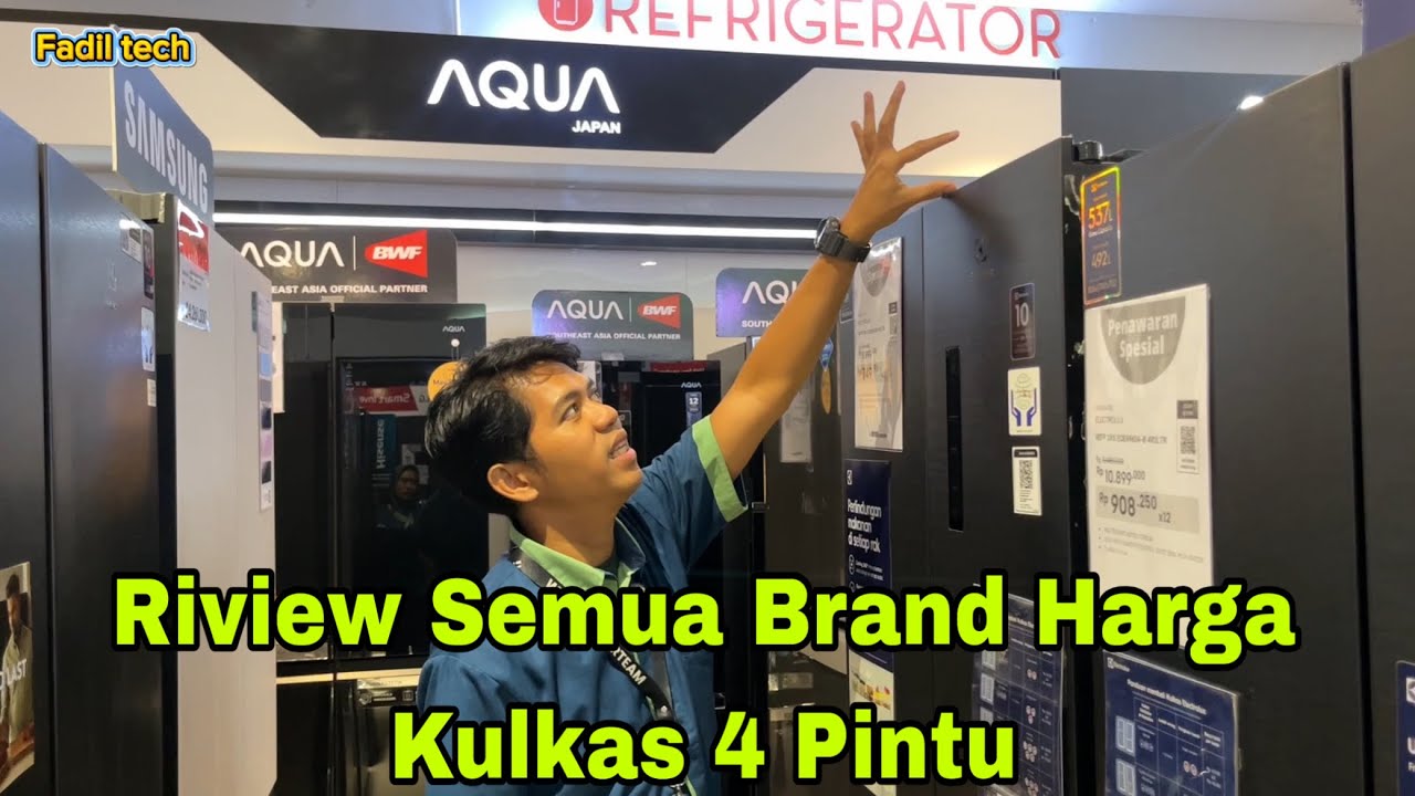 Riview Kulkas 4 pintu semua Brand New 2026 