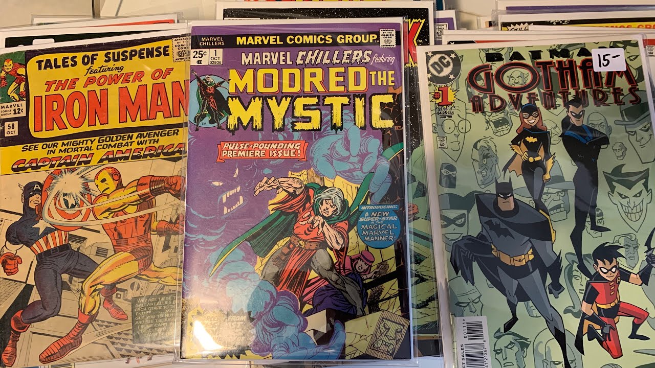 Big haul of comic book goodies at 