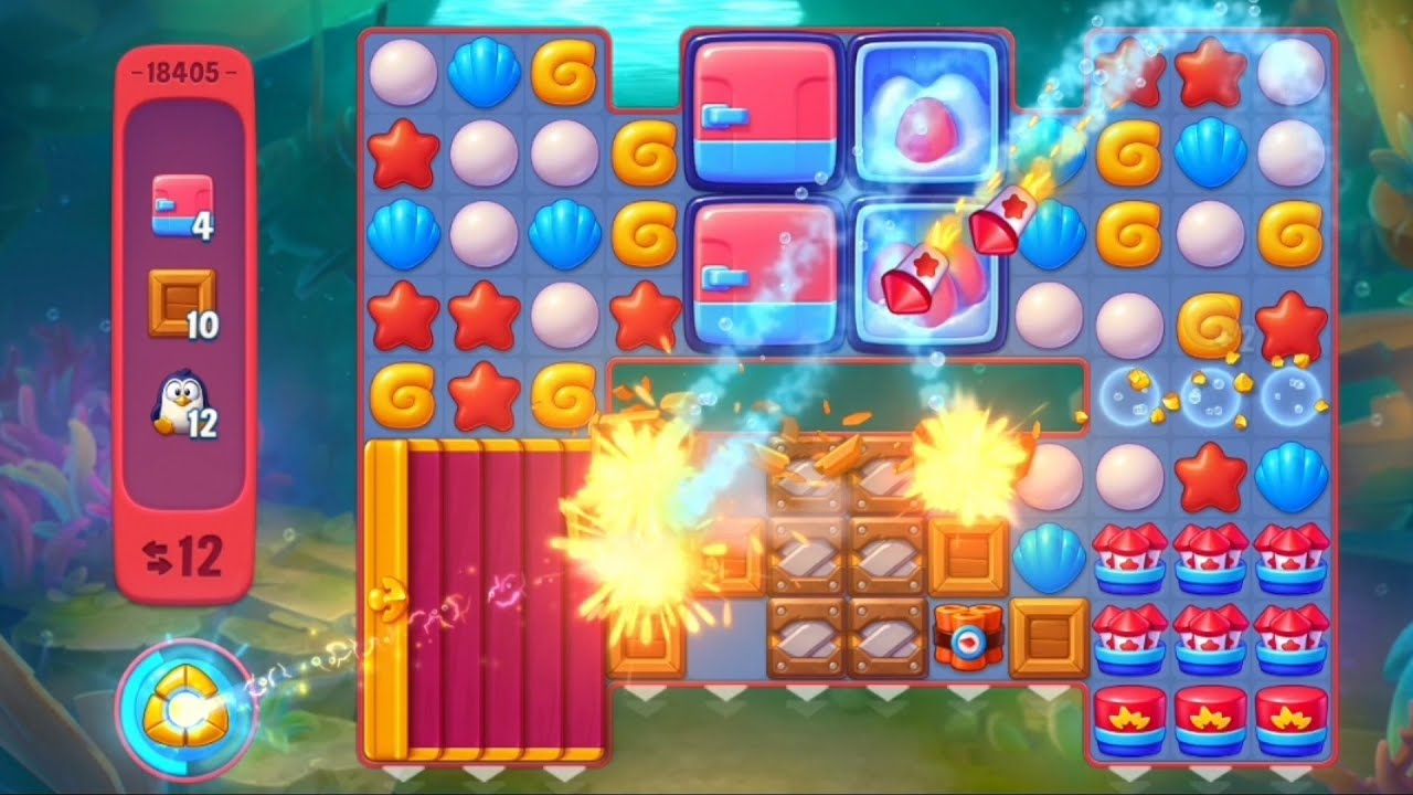 Fishdom 18405 Hard Level - NO 💣🧨💥