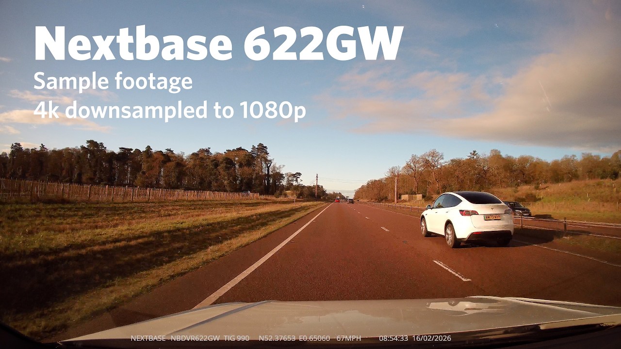 Nextbase 622GW samples – front and rear – 4k downsampled to 1080p – see description