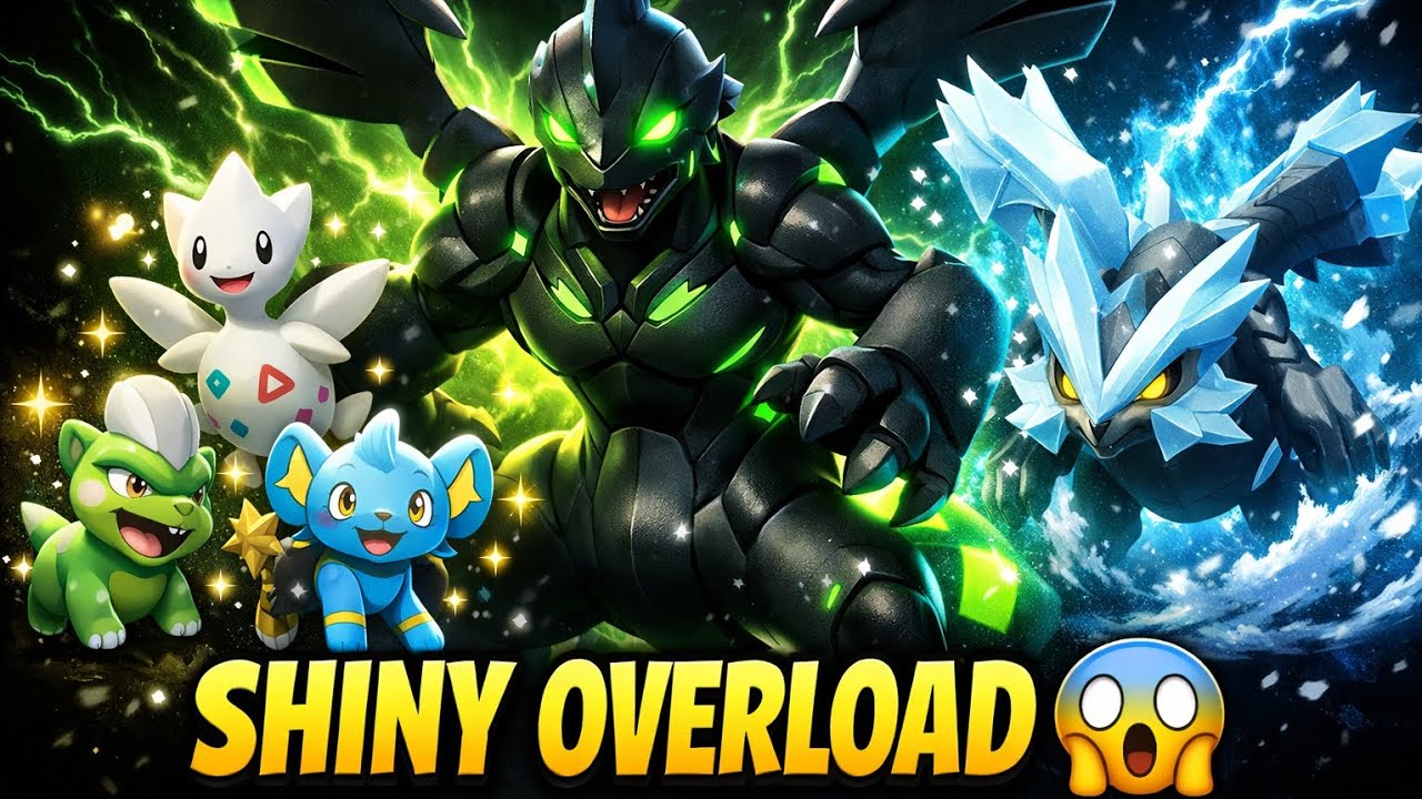 ALL SHINY ENCOUNTER | SHINY ZEKROM,KYUREM | POKEMON GO 
