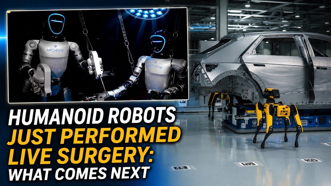 Humanoid Robots Just Performed Live Surgery: What Comes Next