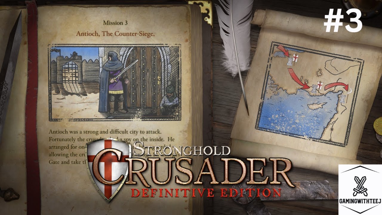 Stronghold Crusader: Definitive Edition | The Call to Arms | #3 THE COUNTER SIEGE!!!