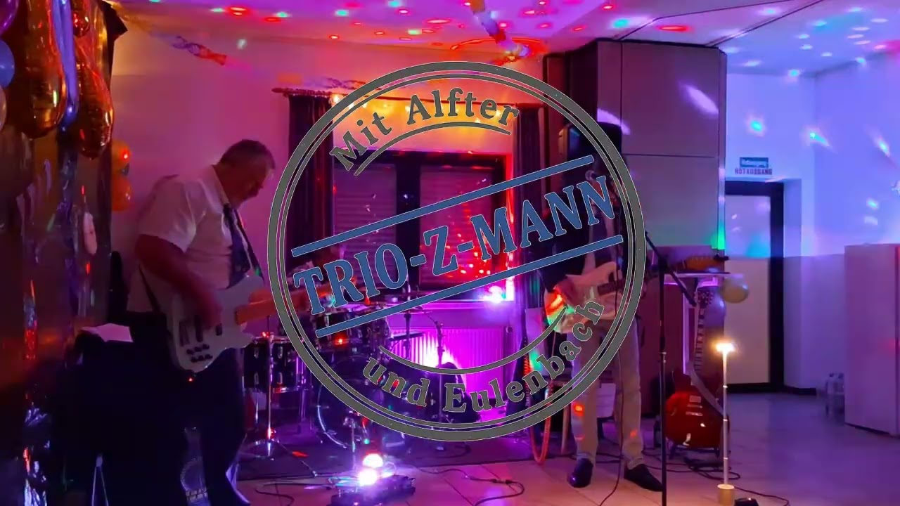 Ausschnitte des allerersten Auftritts des Trio-Z-Mann