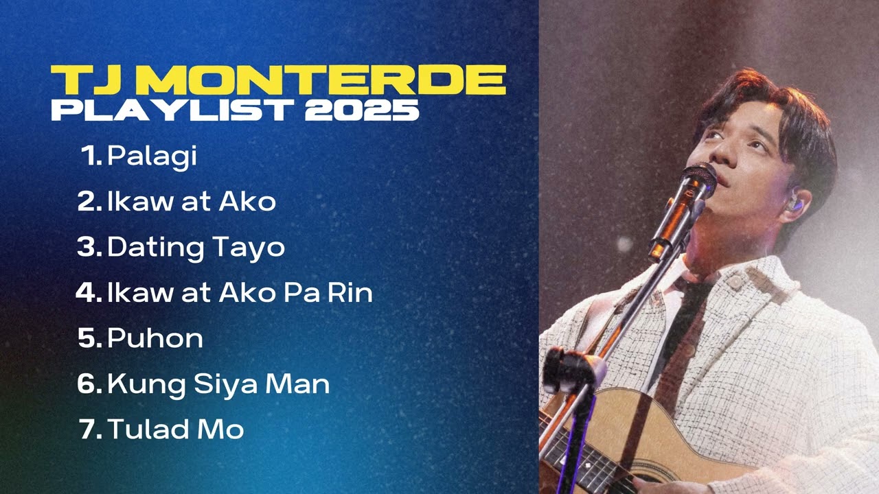 PALAGI - TJ MONTERDE PLAYLIST 2025 🎶🎙️